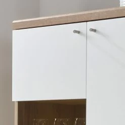 Norrwood Vitrinenschrank Gyland - Matt Weiß / Eiche Riviera Dekor 20 Norrwood Vitrinenschrank Gyland - Matt Weiß / Eiche Riviera Dekor -WOHNZIMMERMÖBEL Verkäufe 1000164022 190307 08392500111 GALLERYIMAGES P000000001000164022