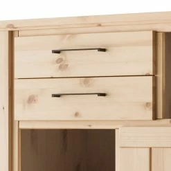Naturoo Highboard Soyen III - Kiefer massiv -WOHNZIMMERMÖBEL Verkäufe 1000164035 190312 06085100024 GALLERYIMAGES P000000001000164035