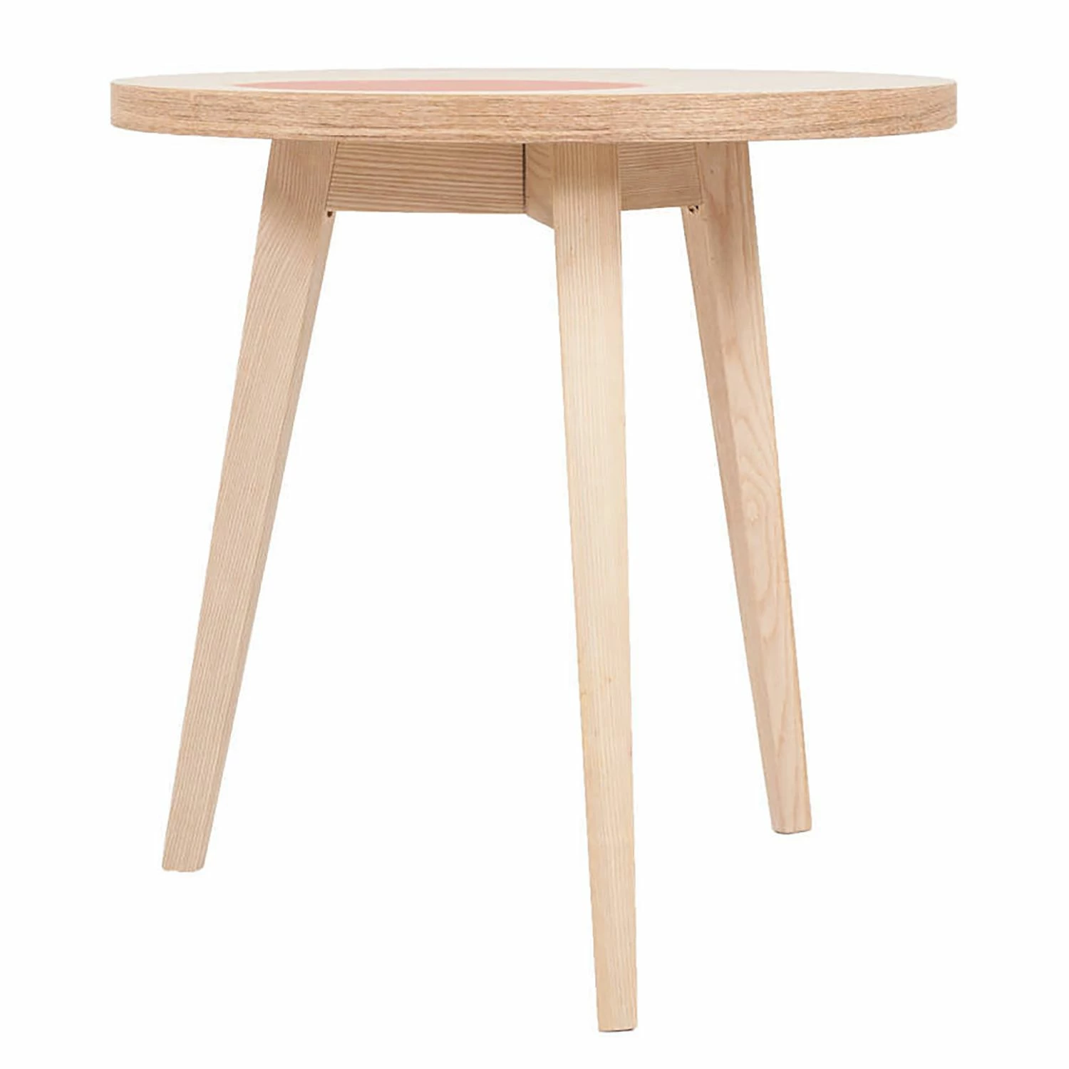 Kayoom Beistelltisch Addison - Esche teilmassiv - Pastellapricot 3 Kayoom Beistelltisch Addison - Esche teilmassiv - Pastellapricot – Bild 3