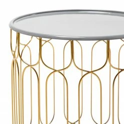 Kayoom Beistelltisch Timba (2er-Set) - Eisen - Aubergine 5 Kayoom Beistelltisch Timba (2er-Set) - Eisen - Aubergine -WOHNZIMMERMÖBEL Verkäufe 1000165587 190315 08010800102 GALLERYIMAGES P000000001000165587