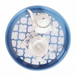 Kayoom Beistelltisch River - Glas / Metall - Hellblau -WOHNZIMMERMÖBEL Verkäufe 1000165616 190315 08011300227 GALLERYIMAGES P000000001000165616