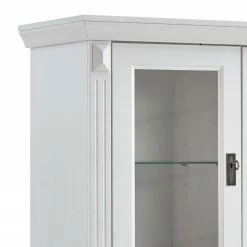 Maison Belfort Highboard Kampen - Kiefer massiv - Kiefer weiß -WOHNZIMMERMÖBEL Verkäufe 1000166109 190325 15472600009 GALLERYIMAGES P000000001000166109