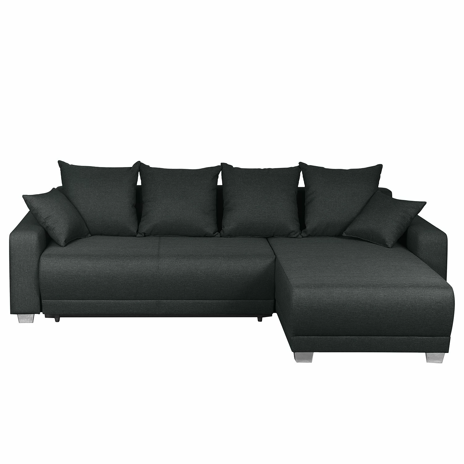 Fredriks Ecksofa Alstrup - Webstoff - Anthrazit 4 Fredriks Ecksofa Alstrup - Webstoff - Anthrazit – Bild 4