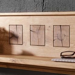 Naturoo Wandregal Darley - Wildeiche massiv - Breite: 178 cm -WOHNZIMMERMÖBEL Verkäufe 1000166552 190320 07084700043 GALLERYIMAGES P000000001000166552