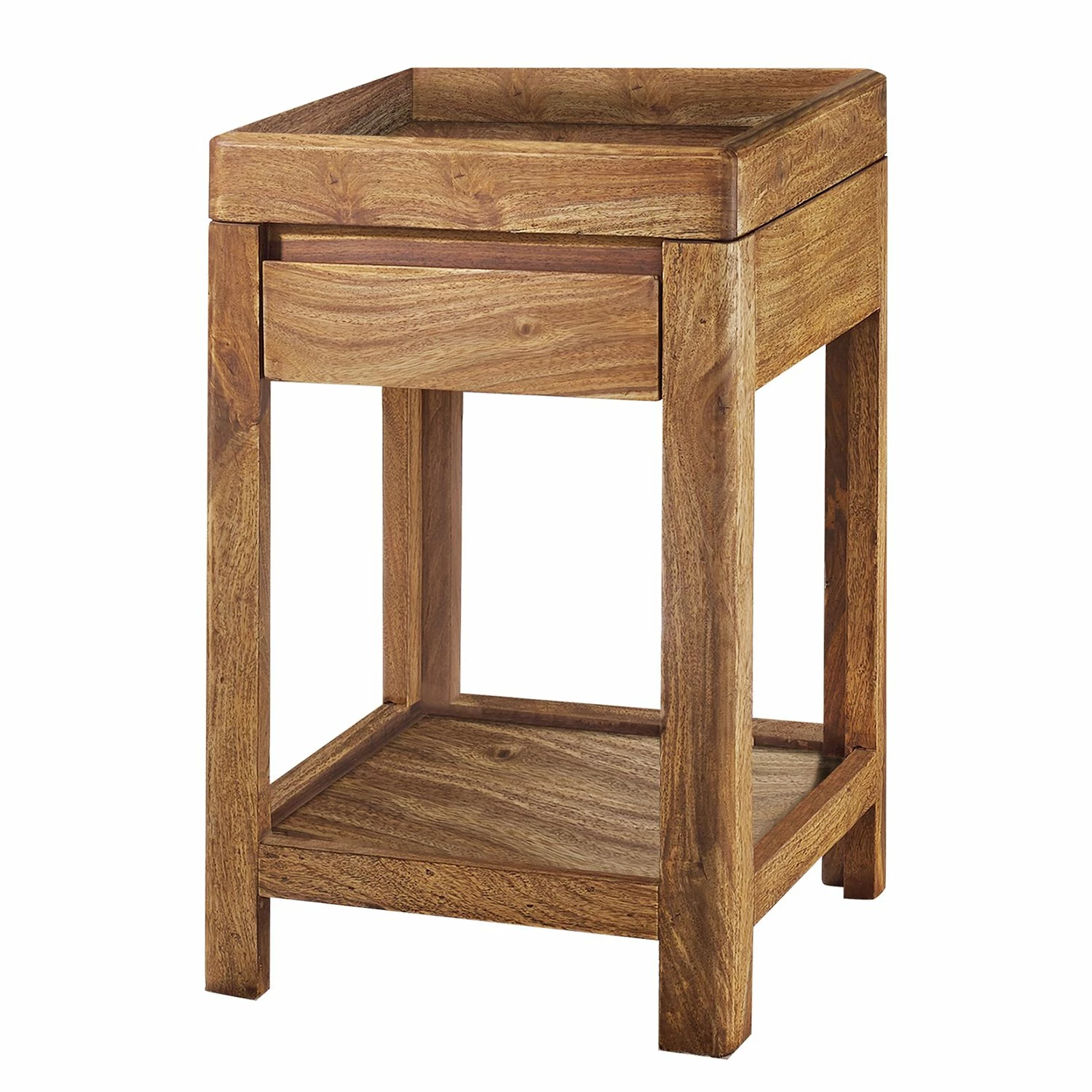 Naturoo Telefontisch Gaspar - Sheesham massiv 1 Naturoo Telefontisch Gaspar - Sheesham massiv