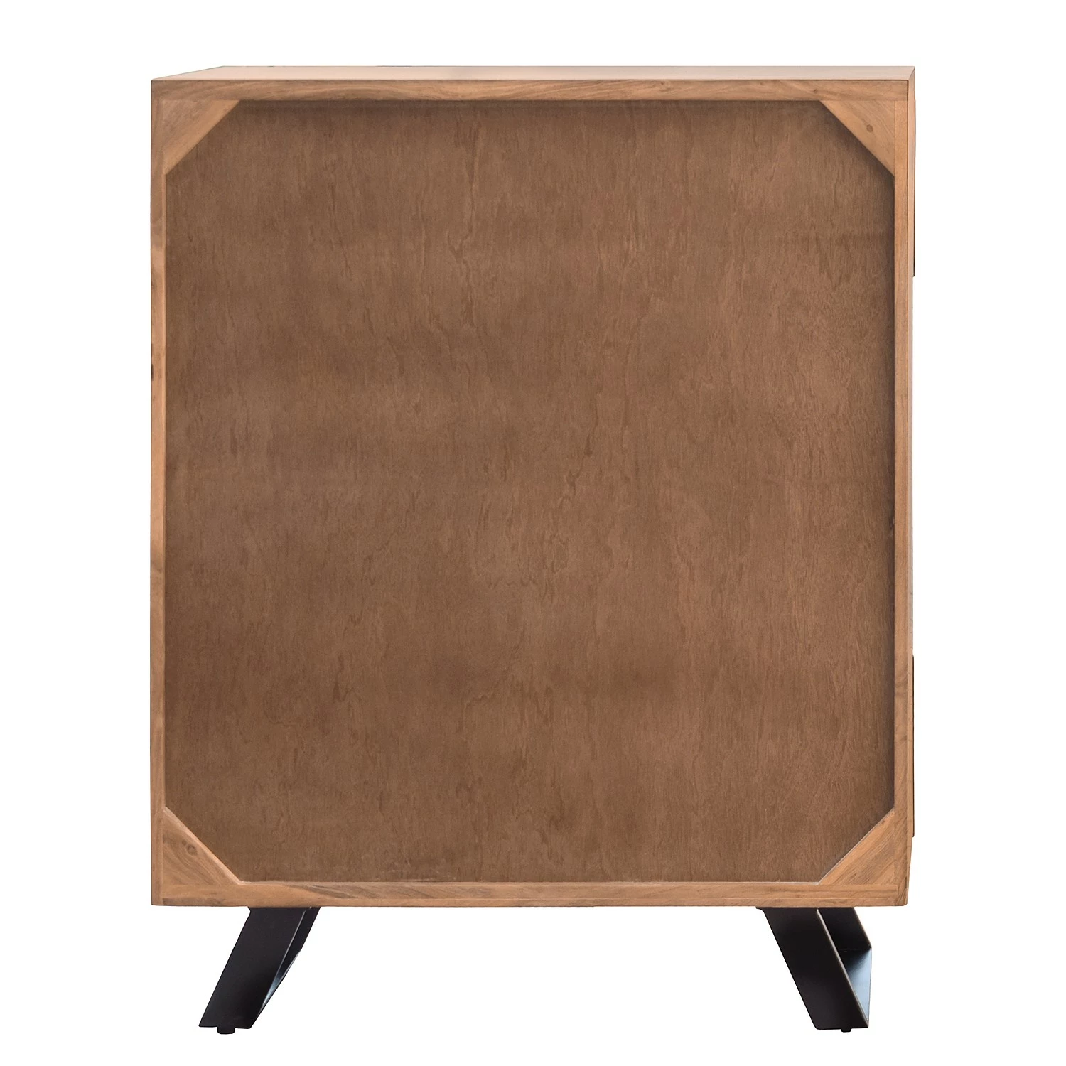 Ars Natura Kommode Vardo - Akazie massiv / Metall - Akazie / Schwarz 9 Ars Natura Kommode Vardo - Akazie massiv / Metall - Akazie / Schwarz – Bild 9