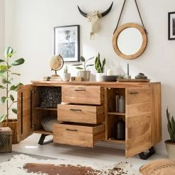 Ars Natura Sideboard Vardo - Akazie massiv / Metall - Akazie / Schwarz 23 Ars Natura Sideboard Vardo - Akazie massiv / Metall - Akazie / Schwarz -WOHNZIMMERMÖBEL Verkäufe 1000166791 191030 08503100003 MOOD DETAILS P000000001000166791 mood