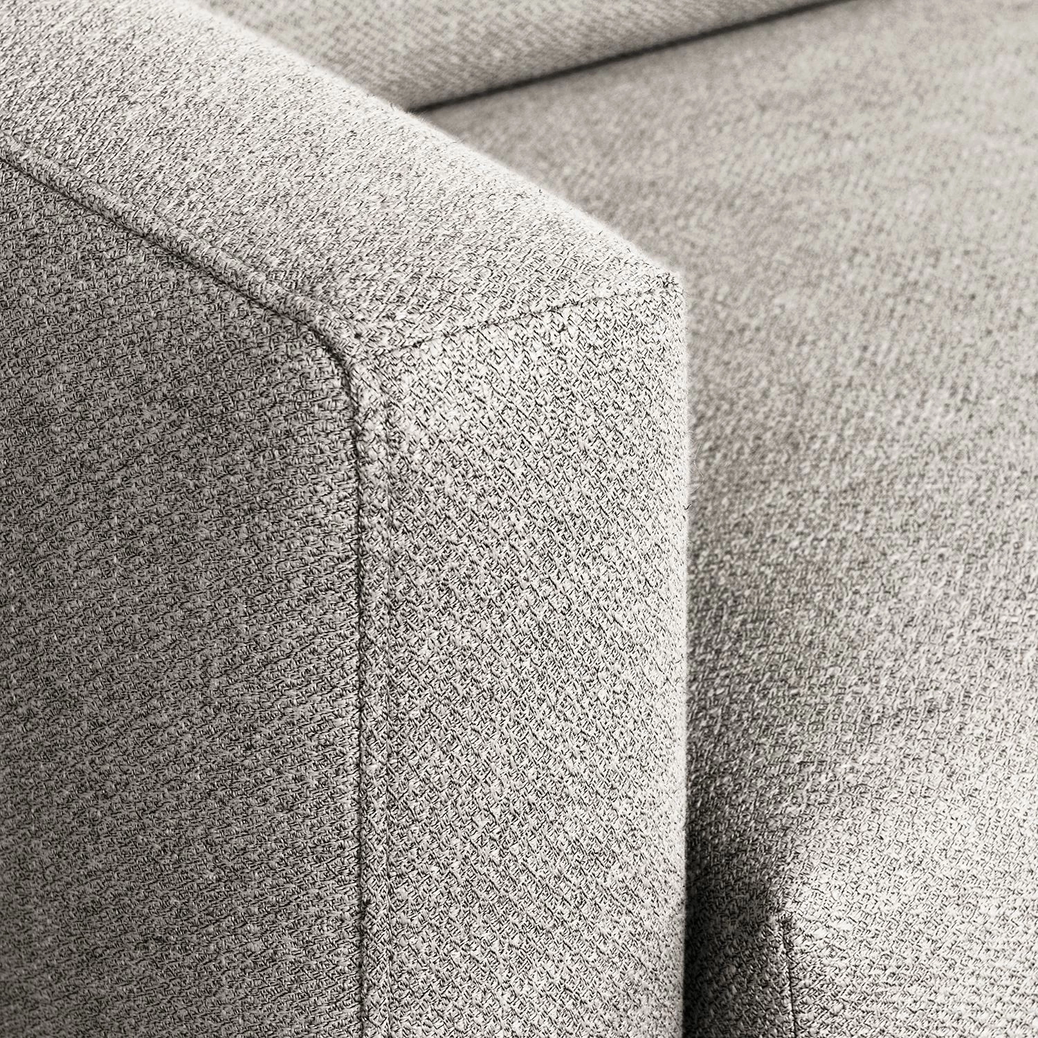 Mørteens Sofa Hotan (3-Sitzer) - Webstoff - Lichtgrau 7 Mørteens Sofa Hotan (3-Sitzer) - Webstoff - Lichtgrau – Bild 7