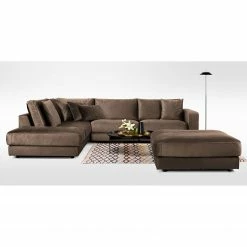 Jack & Alice Ecksofa Oakey I - Samt - Braun - Ecke davorstehend links -WOHNZIMMERMÖBEL Verkäufe 1000166916 190502 13161200935 MOOD GALLERYIMAGES P000000001000166916 mood
