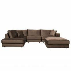 Jack & Alice Ecksofa Oakey I - Samt - Braun - Ecke davorstehend links -WOHNZIMMERMÖBEL Verkäufe 1000166916 190502 13161200939 GALLERYIMAGES P000000001000166916