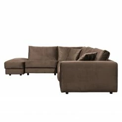Jack & Alice Ecksofa Oakey I - Samt - Braun - Ecke davorstehend links -WOHNZIMMERMÖBEL Verkäufe 1000166916 190502 13161200941 GALLERYIMAGES P000000001000166916