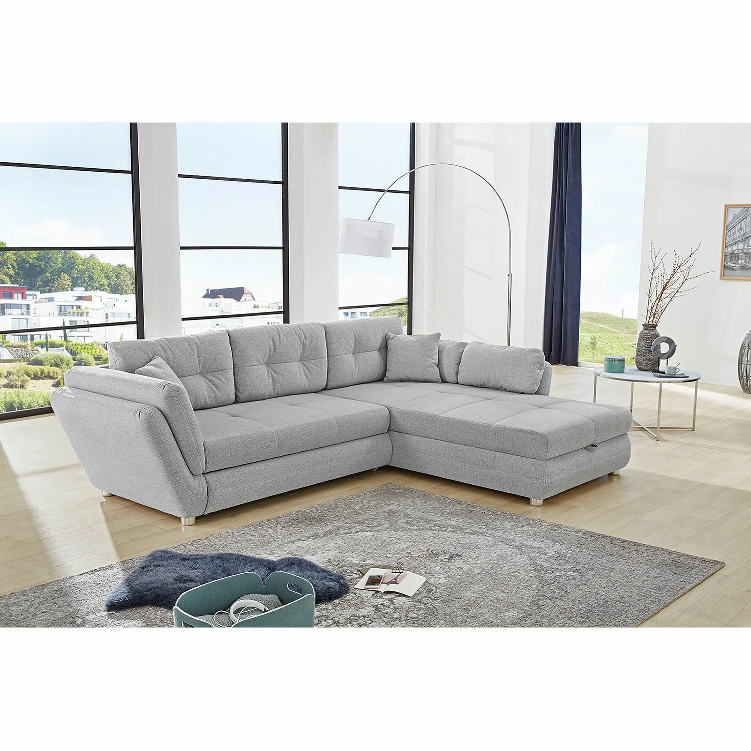 Fredriks Ecksofa Heyd - Webstoff 3 Fredriks Ecksofa Heyd - Webstoff – Bild 3