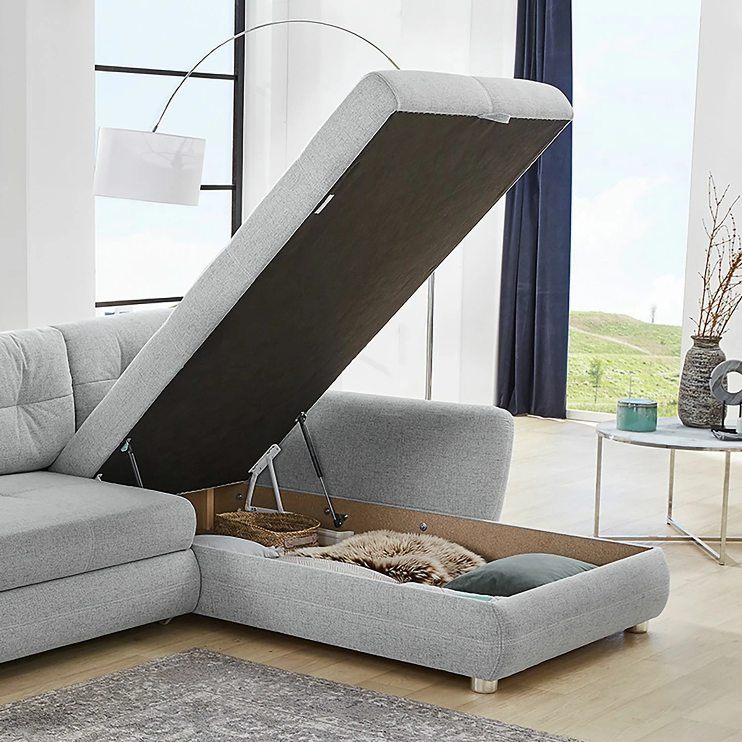 Fredriks Ecksofa Heyd - Webstoff 8 Fredriks Ecksofa Heyd - Webstoff – Bild 8