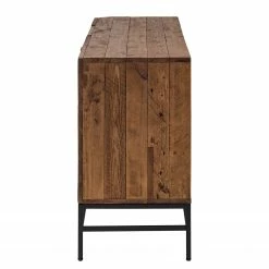 Ars manufacti Sideboard Grasby II - Altholz Pinie / Metall - Pinie Dunkel / Schwarz -WOHNZIMMERMÖBEL Verkäufe 1000168548 191126 17373400009 DETAILS P000000001000168548