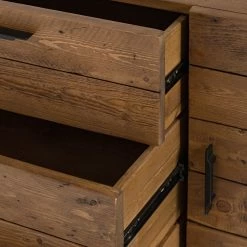 Ars manufacti Sideboard Grasby II - Altholz Pinie / Metall - Pinie Dunkel / Schwarz -WOHNZIMMERMÖBEL Verkäufe 1000168548 191126 17373500023 DETAILS P000000001000168548