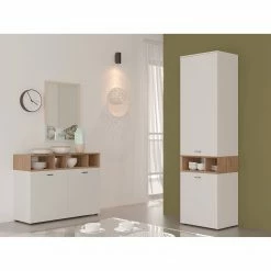 Germania Kommode Coruna - Weiß / Eiche Grandson Dekor -WOHNZIMMERMÖBEL Verkäufe 1000168943 190403 11353600075 MOOD GALLERYIMAGES P000000001000168943 mood