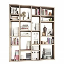 Loftscape Bücherregal Emporior IV - Eiche Sonoma Dekor - Breite: 179 cm