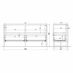 Germania TV-Lowboard Mamiko I - Graphit 17 Germania TV-Lowboard Mamiko I - Graphit -WOHNZIMMERMÖBEL Verkäufe 1000169173 190408 08481200017 GALLERYIMAGES P000000001000169173