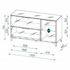 Maja Möbel Sideboard Shino I - Glas Weiß / Weiß 8 Maja Möbel Sideboard Shino I - Glas Weiß / Weiß -WOHNZIMMERMÖBEL Verkäufe 1000170617 190418 12393700105 GALLERYIMAGES P000000001000170617