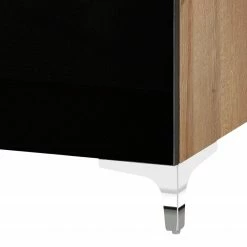 Maja Möbel Kommode Shino I - Glas Schwarz / Eiche Riviera Dekor - Höhe: 77 cm 10 Maja Möbel Kommode Shino I - Glas Schwarz / Eiche Riviera Dekor - Höhe: 77 cm -WOHNZIMMERMÖBEL Verkäufe 1000170629 190418 12394000147 GALLERYIMAGES P000000001000170629