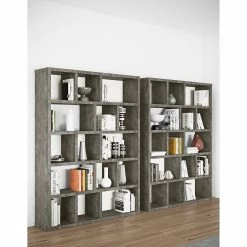 Temahome Regal Berlin - Beton Dekor - 150 x 198 cm -WOHNZIMMERMÖBEL Verkäufe 1000171062 201016 13305100386 MOOD DETAILS P000000001000171062 mood