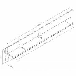 Loftscape Wohnwand Moitin (4-teilig) - Hochglanz Schwarz / Schwarz -WOHNZIMMERMÖBEL Verkäufe 1000171354 190424 07580400282 GALLERYIMAGES P000000001000171354