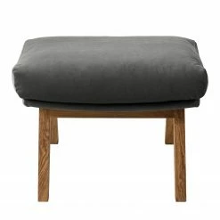 Studio Copenhagen Polsterhocker Garbo IV - Samt Shyla: Rauchgrün - Beige -WOHNZIMMERMÖBEL Verkäufe 1000172505 191216 16355500098 DETAILS P000000001000172505