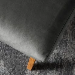 Studio Copenhagen Polsterhocker Garbo IV - Samt Shyla: Rauchgrün - Beige -WOHNZIMMERMÖBEL Verkäufe 1000172505 200106 10521400067 DETAILS P000000001000172505