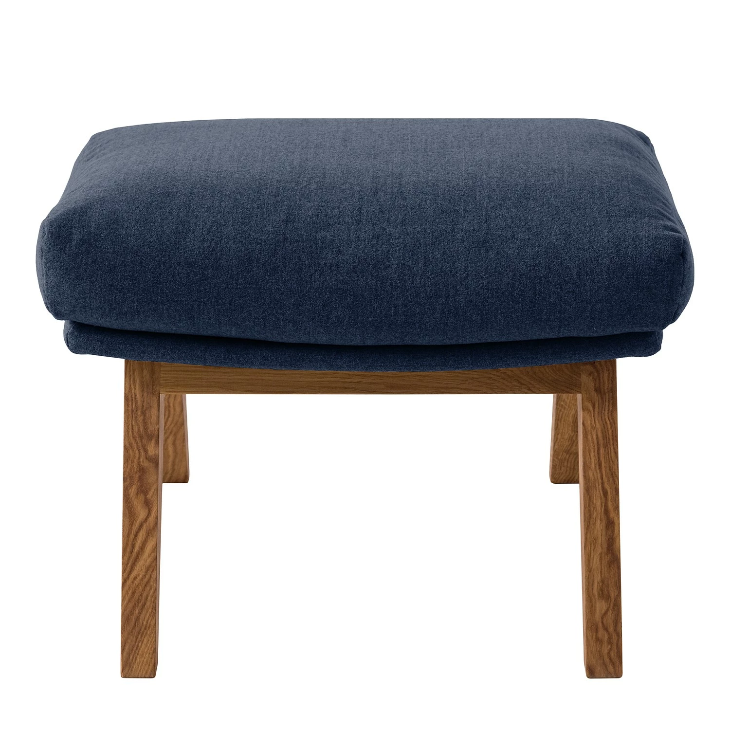 Studio Copenhagen Polsterhocker Garbo VII - Webstoff Milan: Dunkelblau - Eiche Dunkel 4 Studio Copenhagen Polsterhocker Garbo VII - Webstoff Milan: Dunkelblau - Eiche Dunkel – Bild 4