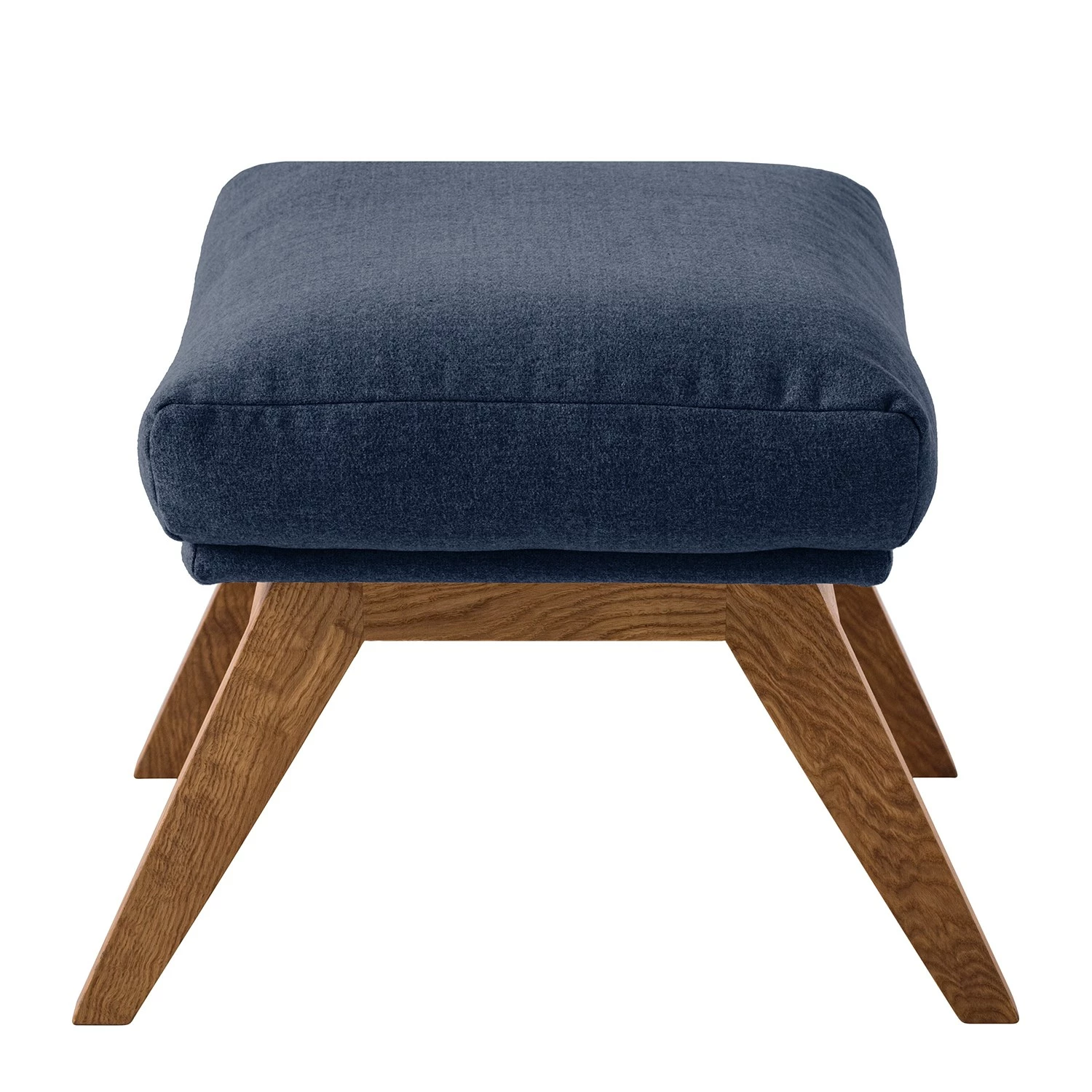 Studio Copenhagen Polsterhocker Garbo VII - Webstoff Milan: Dunkelblau - Eiche Dunkel 5 Studio Copenhagen Polsterhocker Garbo VII - Webstoff Milan: Dunkelblau - Eiche Dunkel – Bild 5