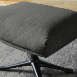 Studio Copenhagen Polsterhocker Garbo IX - Webstoff Milan: Anthrazit - Schwarz -WOHNZIMMERMÖBEL Verkäufe 1000172595 200106 10524000497 DETAILS P000000001000172595