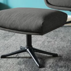 Studio Copenhagen Polsterhocker Garbo IX - Webstoff Milan: Anthrazit - Schwarz -WOHNZIMMERMÖBEL Verkäufe 1000172595 200106 10524000499 DETAILS P000000001000172595