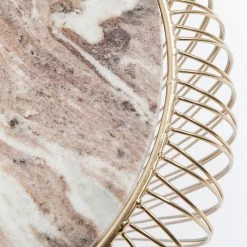 Kare Design Beistelltisch Beam III - Marmor / Stahl - Marmor Grau - Gold -WOHNZIMMERMÖBEL Verkäufe 1000172838 190429 08140300109 GALLERYIMAGES P000000001000172838