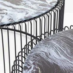 Kare Design Couchtisch Wire I (2er-Set) - Glas / Stahl - Schwarz 10 Kare Design Couchtisch Wire I (2er-Set) - Glas / Stahl - Schwarz -WOHNZIMMERMÖBEL Verkäufe 1000172884 190429 08144000489 GALLERYIMAGES P000000001000172884