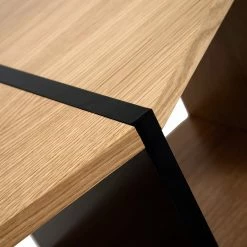 Temahome Regal One - Eiche / Schwarz -WOHNZIMMERMÖBEL Verkäufe 1000172899 201016 13323700425 DETAILS P000000001000172899