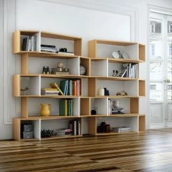 Temahome Regal One - Eiche / Weiß 12 Temahome Regal One - Eiche / Weiß -WOHNZIMMERMÖBEL Verkäufe 1000172901 190426 18195600043 MOOD GALLERYIMAGES P000000001000172901 mood