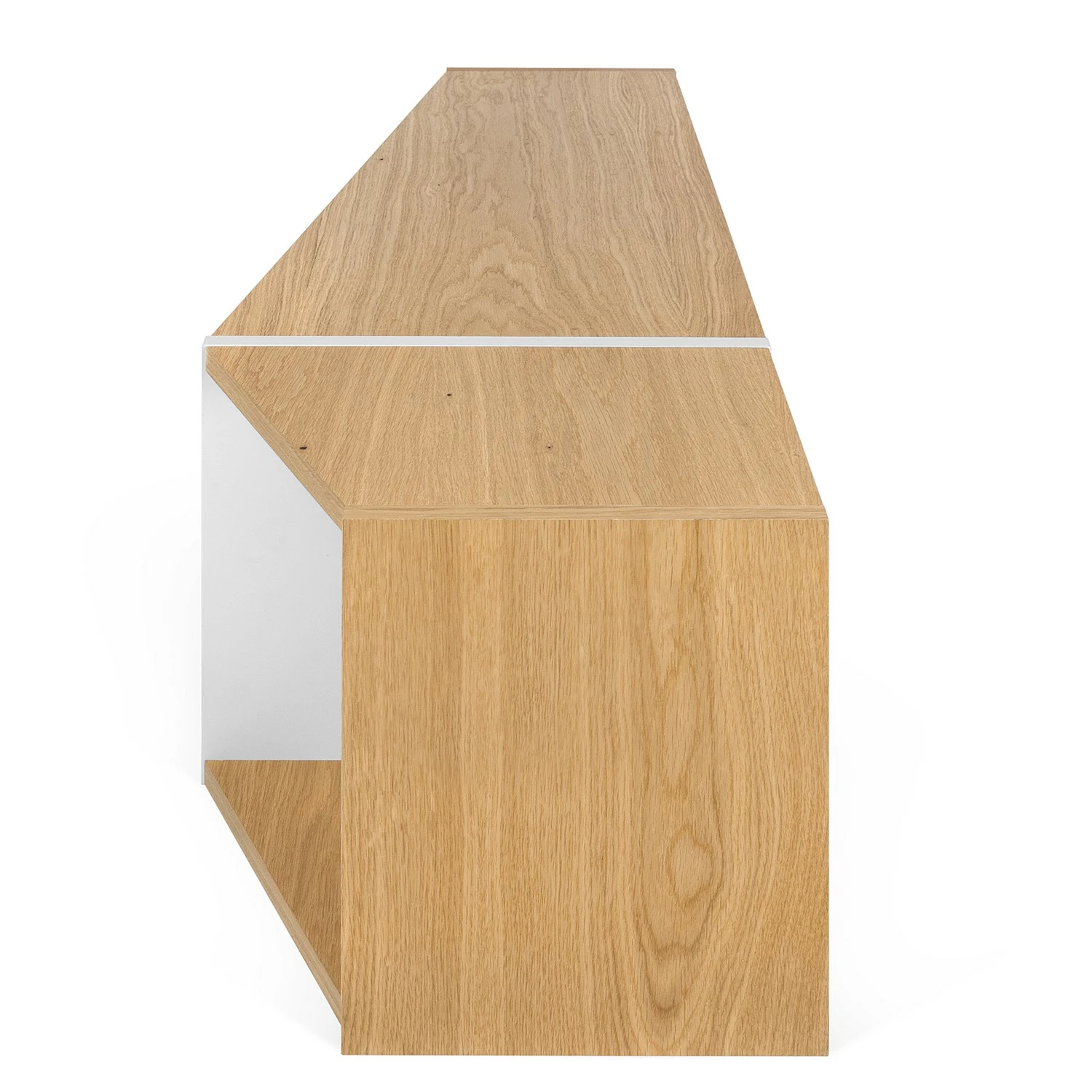 Temahome Regal One - Eiche / Weiß 7 Temahome Regal One - Eiche / Weiß – Bild 7