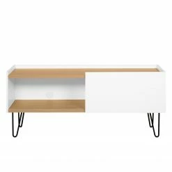 Temahome TV-Lowboard Nina - Eiche / Weiß 23 Temahome TV-Lowboard Nina - Eiche / Weiß -WOHNZIMMERMÖBEL Verkäufe 1000172902 201016 13331600442 DETAILS P000000001000172902