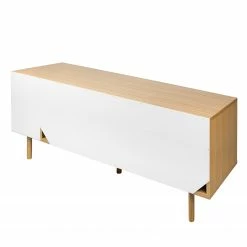 Temahome Sideboard Noa I - Weiß / Steingrau - Eiche -WOHNZIMMERMÖBEL Verkäufe 1000172912 201016 13355500504 DETAILS P000000001000172912