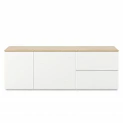 Temahome Sideboard Join I - Eiche / Weiß 13 Temahome Sideboard Join I - Eiche / Weiß -WOHNZIMMERMÖBEL Verkäufe 1000172932 201016 13402300619 DETAILS P000000001000172932