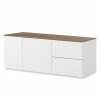 Temahome Sideboard Join I - Walnuss / Weiß