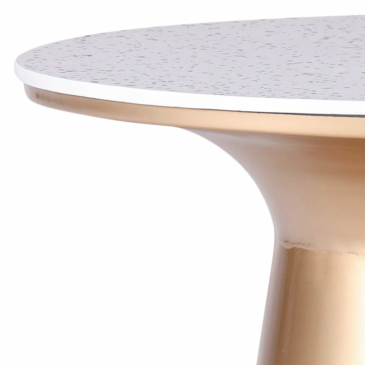 Jack & Alice Couchtisch Juki - Terrazo / Metall - Mehrfarbig / Gold 2 Jack & Alice Couchtisch Juki - Terrazo / Metall - Mehrfarbig / Gold – Bild 2