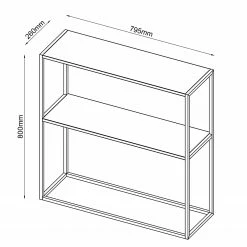 Norrwood Regal Cascavel - Weiß -WOHNZIMMERMÖBEL Verkäufe 1000174099 190524 15511600056 GALLERYIMAGES P000000001000174099
