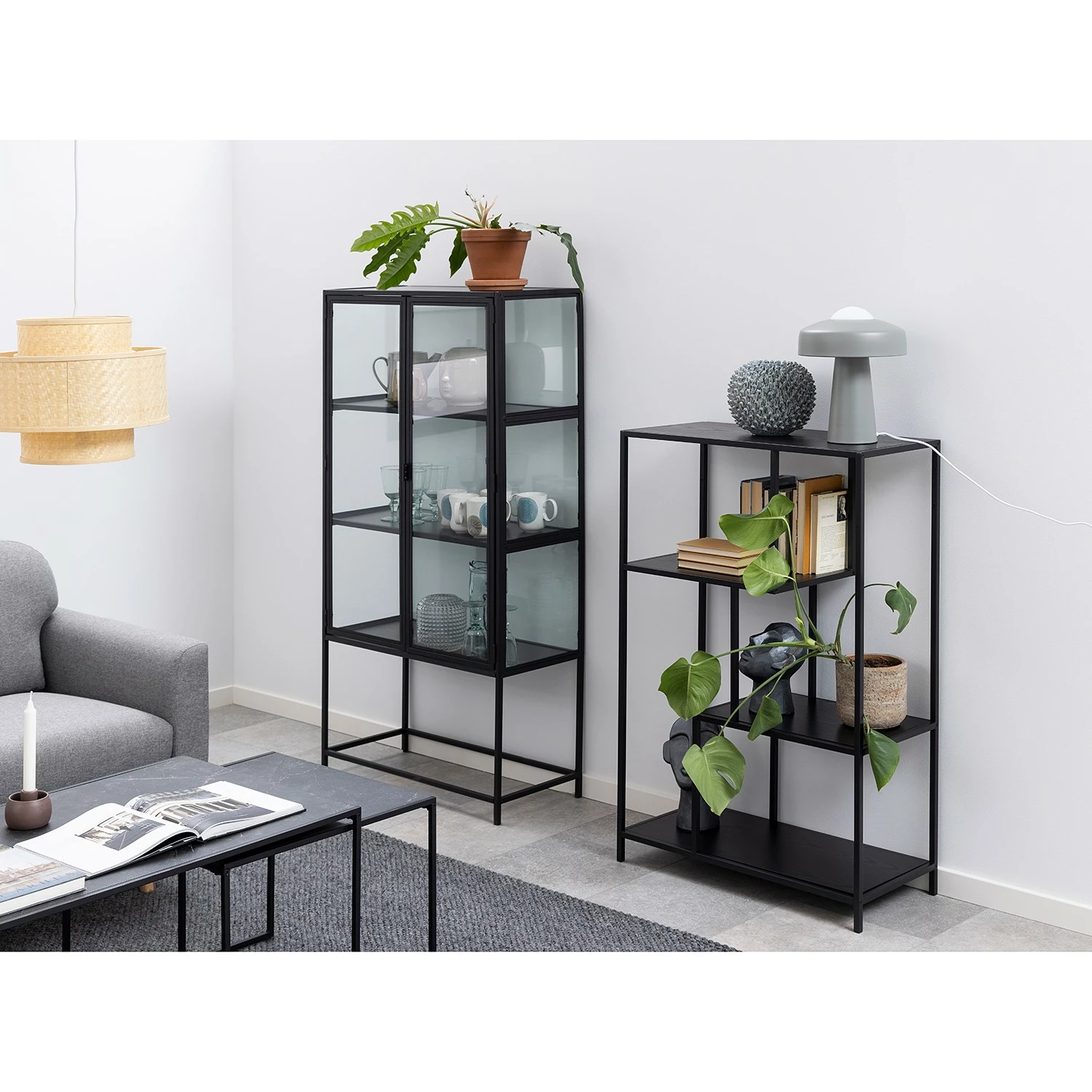 Red Living Regal Coogee VII - Eiche Schwarzbraun Dekor 3 Red Living Regal Coogee VII - Eiche Schwarzbraun Dekor – Bild 3