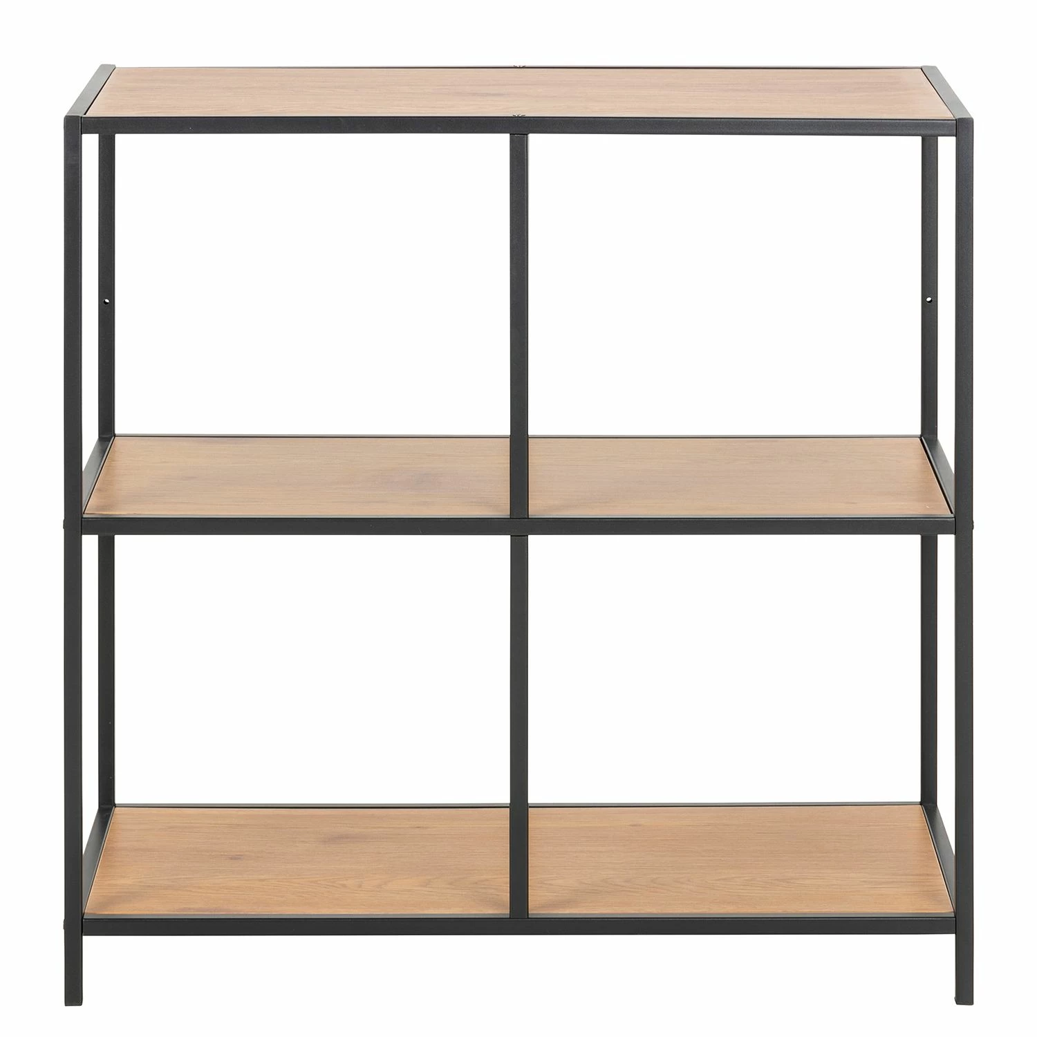 Red Living Regal Coogee VI - Wildeiche Dekor / Schwarz - Höhe: 78 cm 4 Red Living Regal Coogee VI - Wildeiche Dekor / Schwarz - Höhe: 78 cm – Bild 4