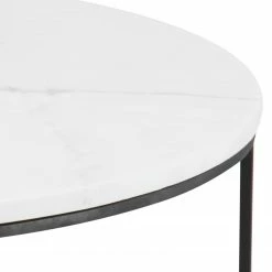 Norrwood Couchtisch Rocklea I - Marmor / Metall - Marmor Weiß / Schwarz 8 Norrwood Couchtisch Rocklea I - Marmor / Metall - Marmor Weiß / Schwarz -WOHNZIMMERMÖBEL Verkäufe 1000174116 190524 15511900121 GALLERYIMAGES P000000001000174116