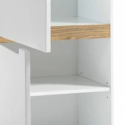 Mørteens Standvitrine Tenabo - Matt Weiß / Asteiche -WOHNZIMMERMÖBEL Verkäufe 1000174303 191004 12413000006 DETAILS P000000001000174303