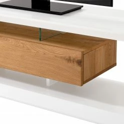 Fredriks TV-Lowboard Hensies - Matt Weiß / Asteiche -WOHNZIMMERMÖBEL Verkäufe 1000174305 191213 16044500006 DETAILS P000000001000174305