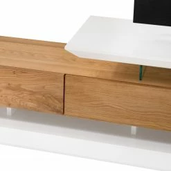 Fredriks TV-Lowboard Hensies - Matt Weiß / Asteiche -WOHNZIMMERMÖBEL Verkäufe 1000174305 191213 16044500007 DETAILS P000000001000174305