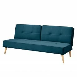 Mørteens Schlafsofa Bardon - Samt - Marineblau